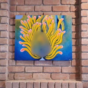Protective Information | 30&quot;x24&quot; Acrylic on Stretched Canvas | Original Painting
