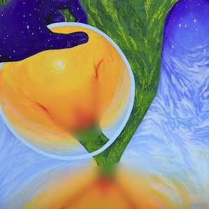 Reflective Discoveries | 24&quot;x24&quot; Acrylic on Stretched Canvas | Original Painting