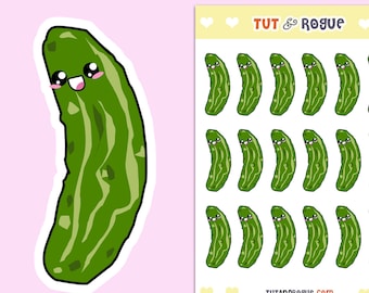 Pickle Sticker Sheet
