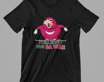 Buy Uganda Knuckles Meme Shirt Finding Da Wae, Do You Know the Way Online  in India 