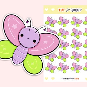 Butterfly Stickers Sheet