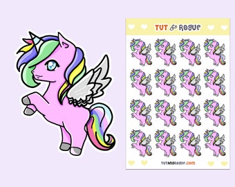 Unicorn Sticker Sheet