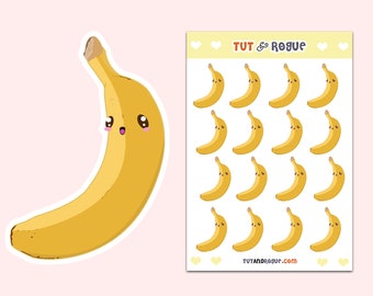 Banana Sticker Sheet