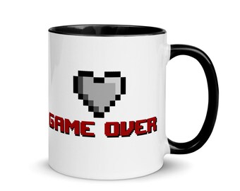 Video Game Coffee Cup, Gamer Coffee Mug, Gamer Gift, Video Games 8 bit