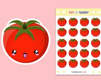 Tomato Sticker Sheet