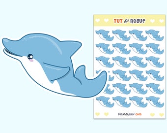 Dolphin Sticker Sheet
