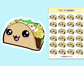 Taco Sticker Sheet