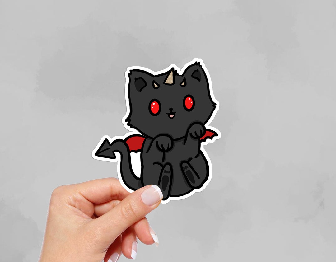 Doors Cat Figure Sticker for Sale by akirawav3