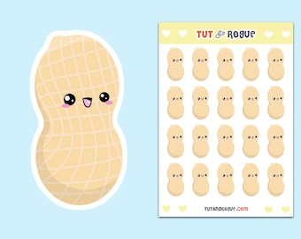 Peanut Sticker Sheet