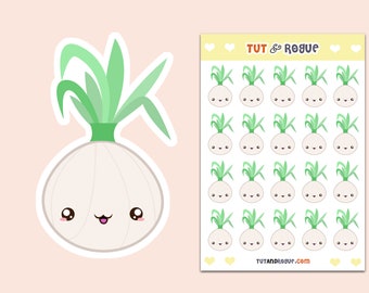 Onion Sticker Sheet