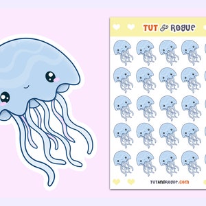 Jellyfish Sticker Sheet