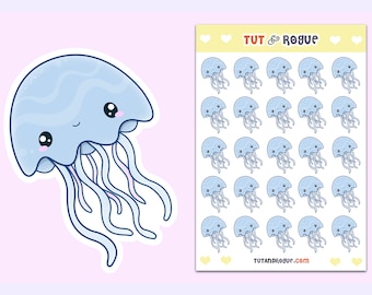 Jellyfish Sticker Sheet