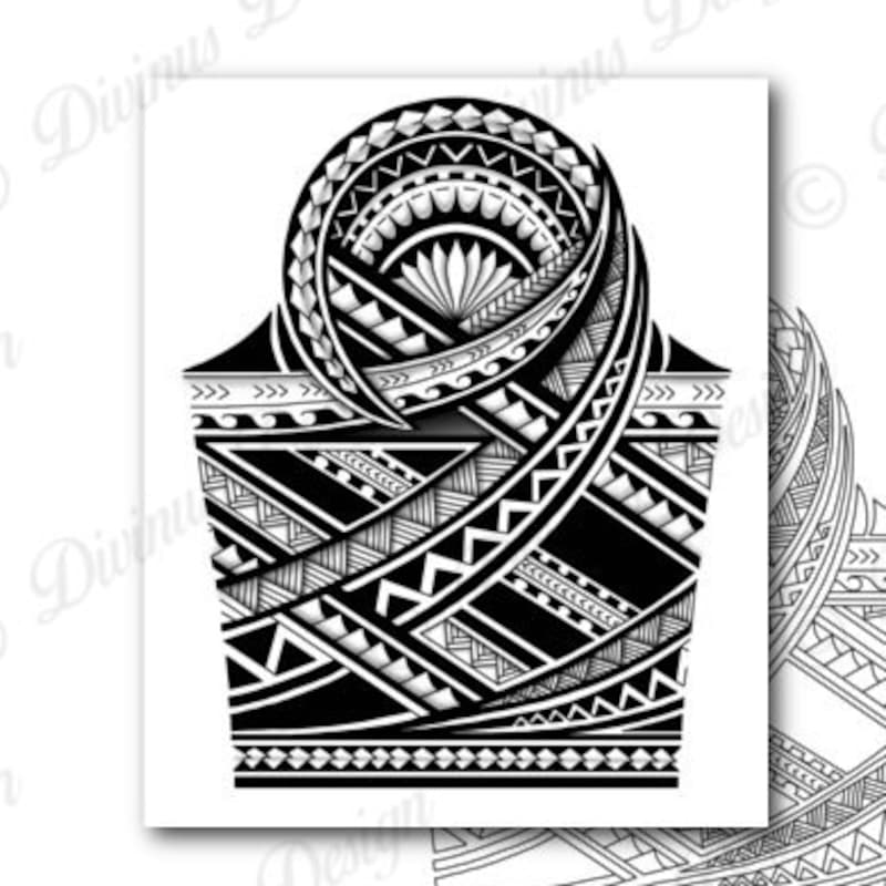 Half Sleeve Tattoo Stencil - Etsy