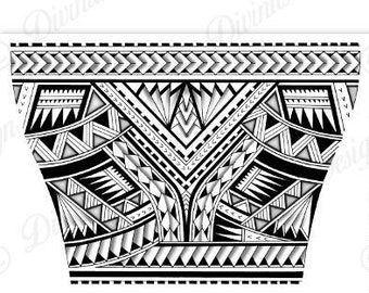 polynesian forearm tattoo