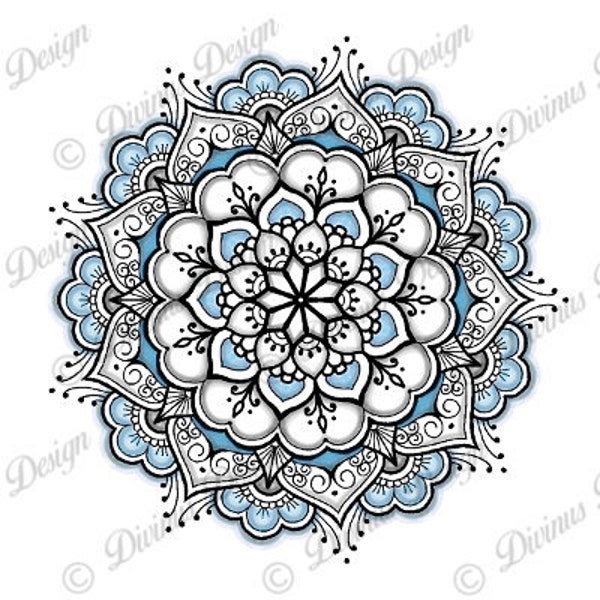 Mandala Tattoo - Etsy