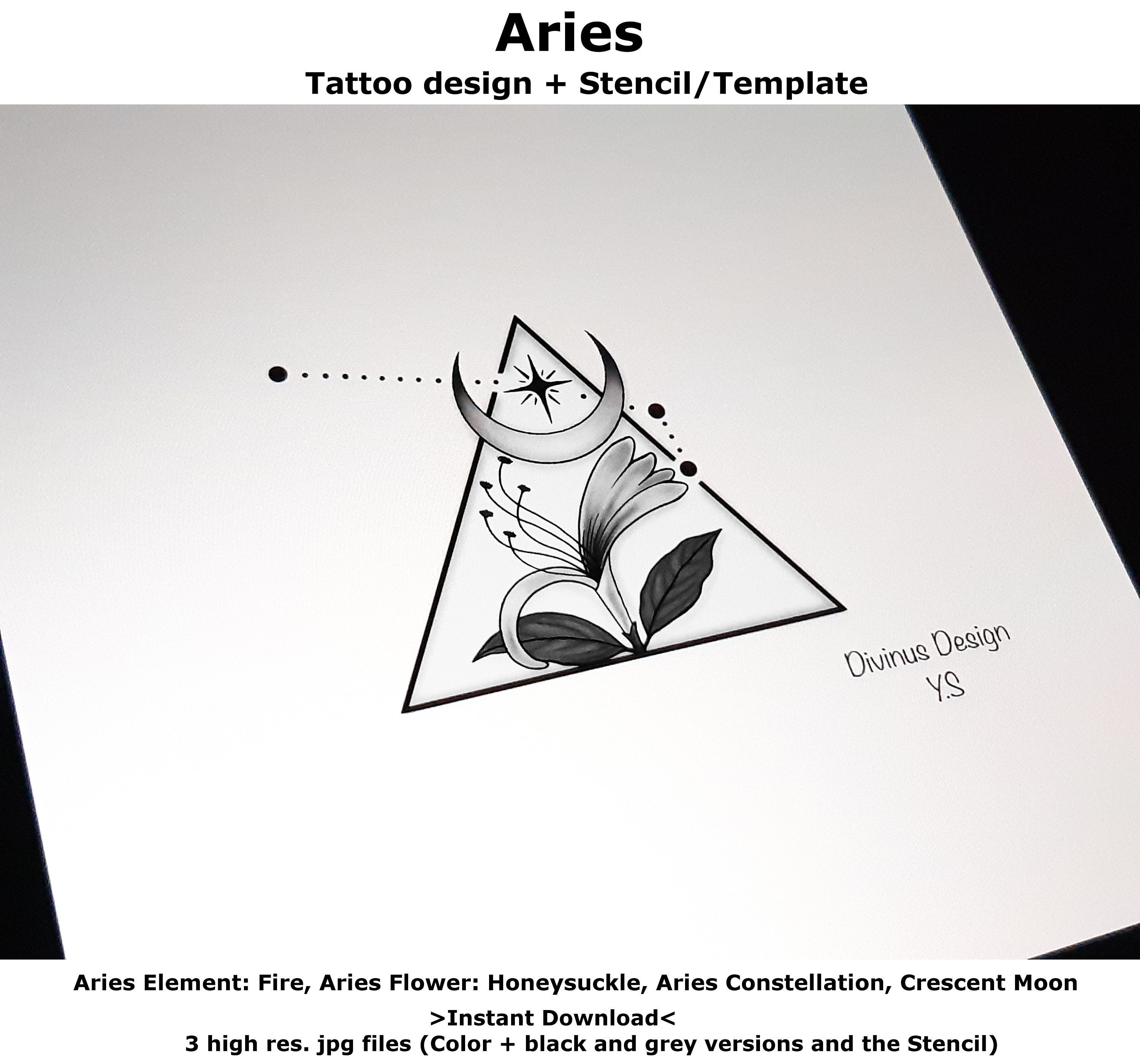 Aries Tattoo -Simple- by BattleAxePirate on DeviantArt