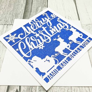 Carte de Noël personnalisée Carte de joyeux Noël Cadeau de Noël pour lui Cartes de Noël pour elle Carte de voeux saisonnière Cadeau de Noël pour femme