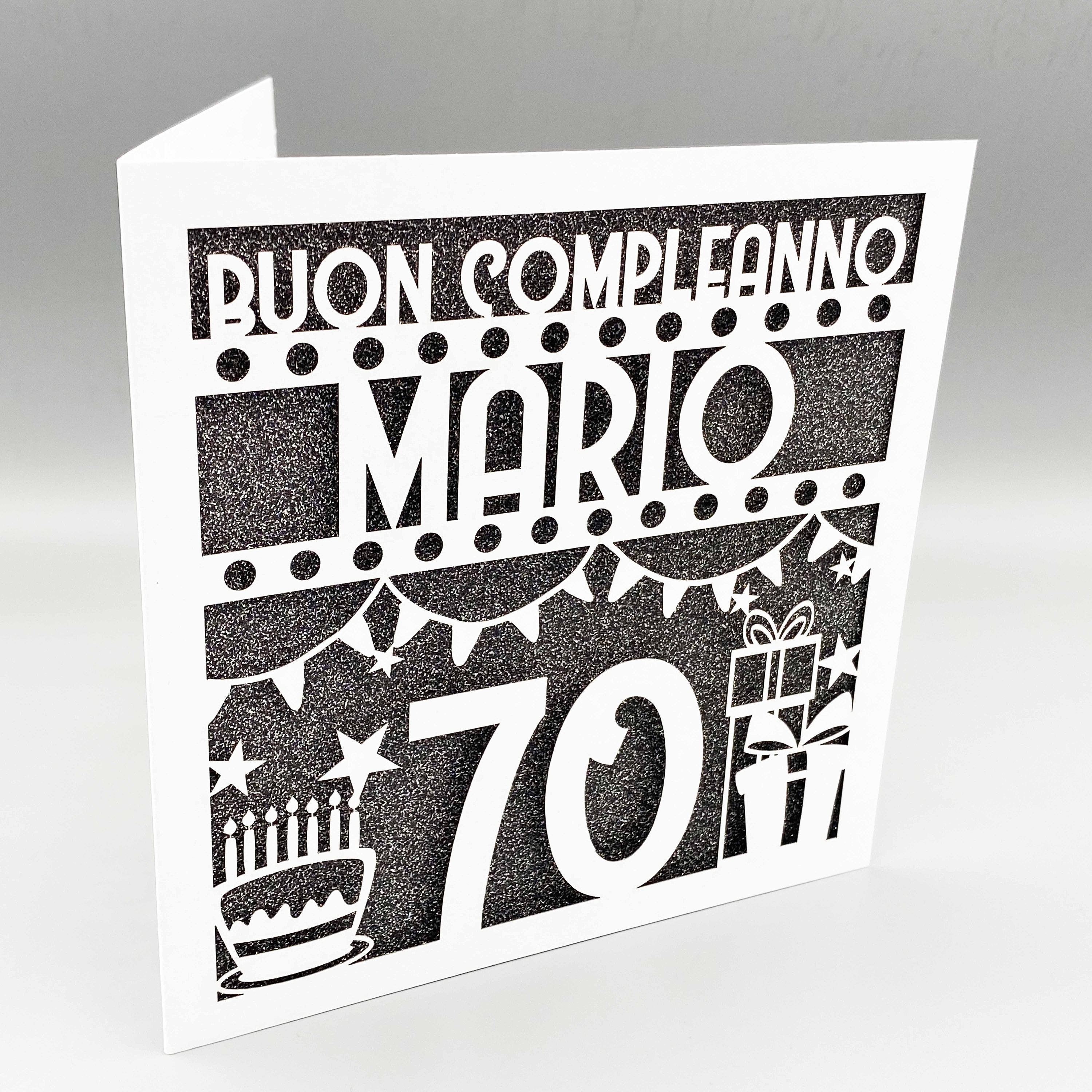 Hunts England Biglietto di auguri per 70° compleanno con zia – 70 Happy Birthday Auntie – I rimret to inform you that your Sixties have expired – Milano Collection – Large
