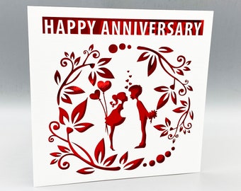 Anniversary Card, Anniversary Card For Husband, Anniversary Card For Wife, Anniversary Card For Boyfriend