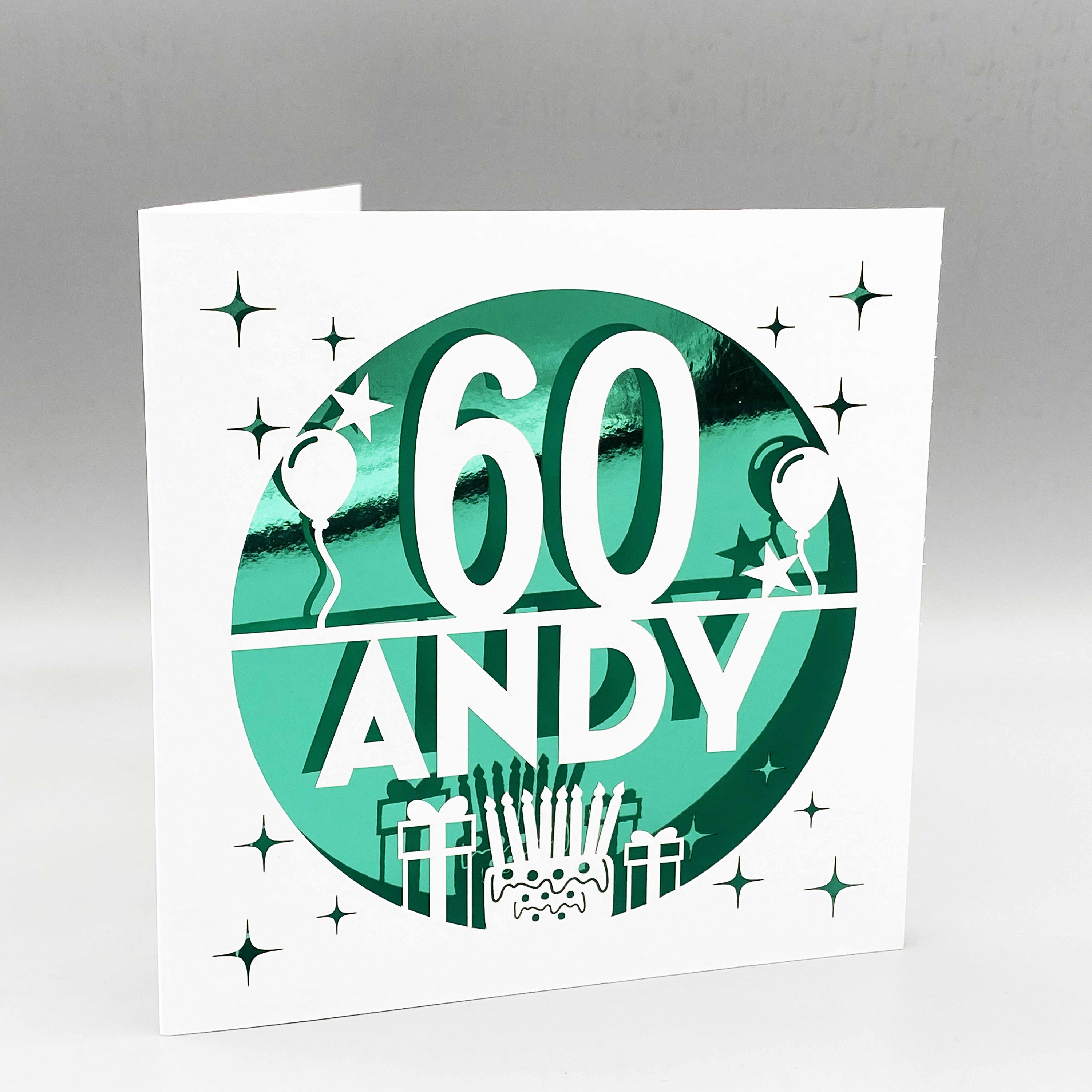 Personalised 70th Birthday Card, Laser Cut Papercut Design - Etsy