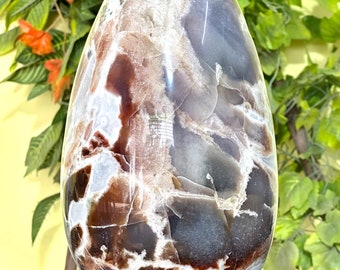Large Ocean Jasper Egg Healing Charged, Decor Piece, Metaphysical Chakra Stone Egg