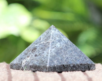 95MM Black Tourmaline Pyramid | Healing Charged Crystal Power | Physical Meditation Stone | Pyramid