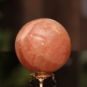 Large 70MM Pink Rose Quartz Stone Healing Minerals Metaphysical And Meditation Sphere Ball