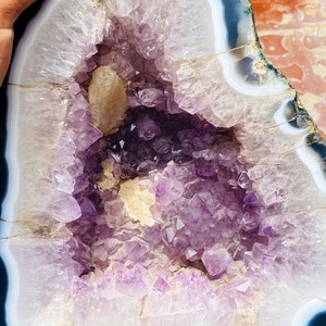 A Grade High Quality 300MM Brazilian Amethyst Cathedral Deep Purple Crystal Cathedral Cave Raw Geode Cathedral