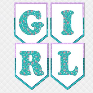 Owl Banner It's a Girl Sign Baby Shower Decoration Toddler - Etsy