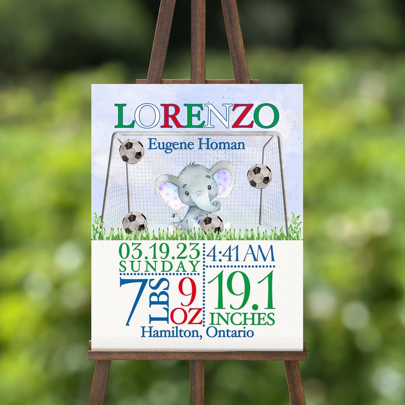 Soccer Birth Etsy Hong Kong