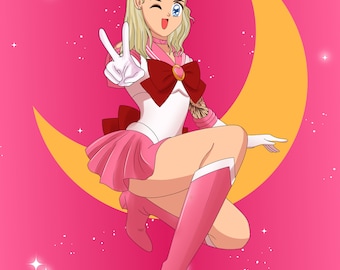 Sailor Kitty STICKER 4x4