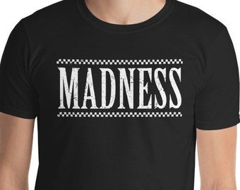 Madness Ska Unisex T-Shirt - alternative 80s music 80s band alternative rock music punk vintage uk band specials 2tone rude boy