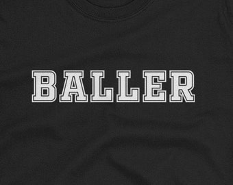 Baller Unisex T-Shirt - i only raise ballers baseball shirt baseball mom shirt baller shirt baller ballers shirt softball shirt sports mom