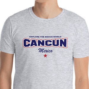 Cancun Mexico Unisex T-Shirt - Explore The Mayan World, mayan culture, Mexican Riviera, Mexican Vacay, mexican vacation, Mayan ruins shirt