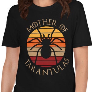 Mother Of Tarantulas Unisex T-Shirt tarantula gift idea bur bug experts, zoologist, biologist, entomologist, Arachnology afbeelding 1