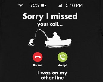 Sorry I Missed Your Call I Was On My Other Line Classic Short Sleeve T-Shirt