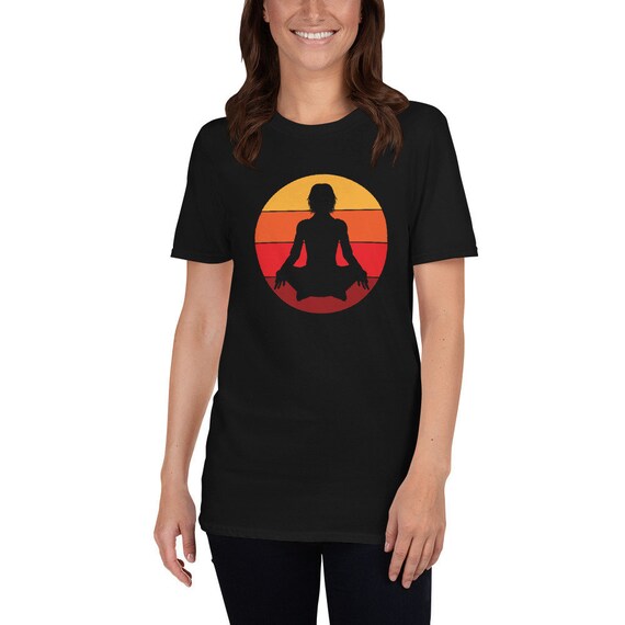 Love Yoga Tee Shirt Lotus Flower Mediation Pose Buddhism Love Yoga Tee Shirt Lotus Flower Mediation Pose Buddhism
