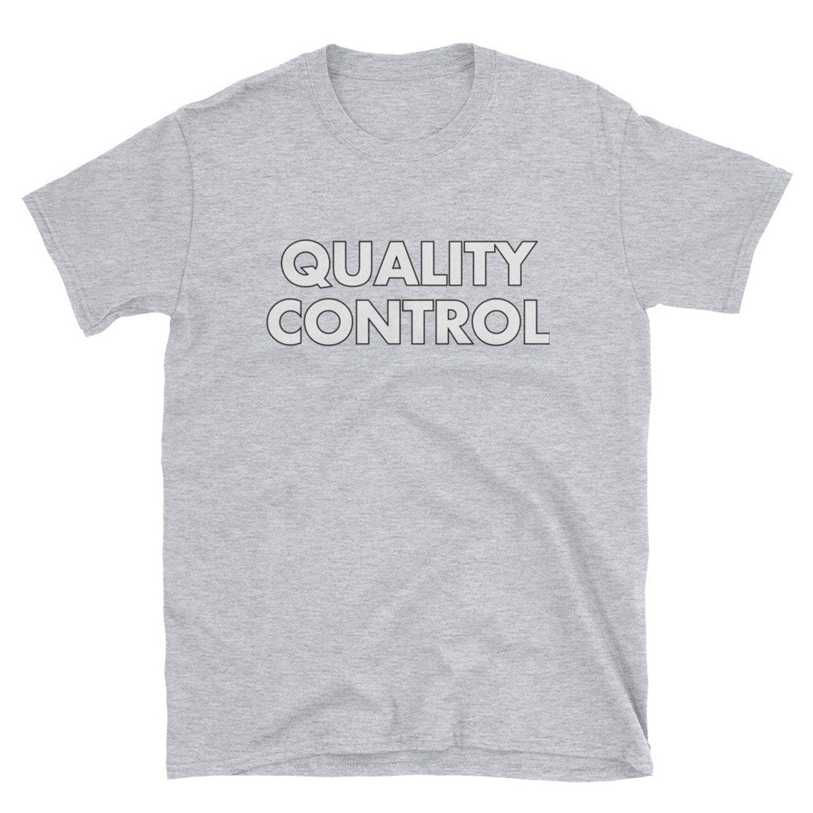Quality Control Unisex TShirt Perfect Shirt for the QA Etsy