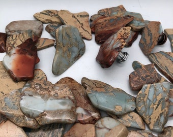 Aqua terra jasper knobs, African opal jasper knobs, gem stone knobs, stone knobs, natural stone knobs, polished stone knobs, turquoise knob