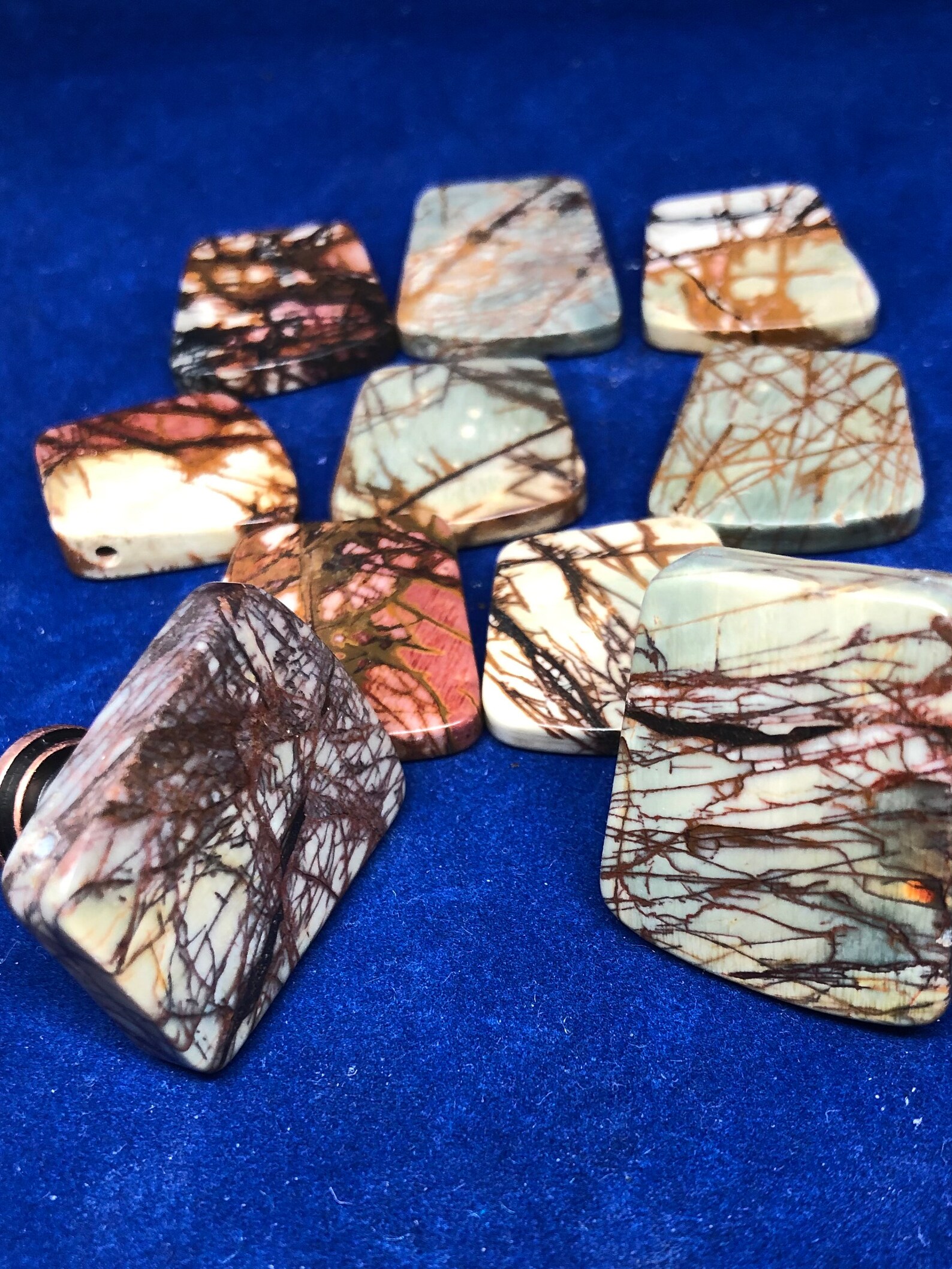 Cala roja Perillas Jasper perillas de roca jasper perillas | Etsy