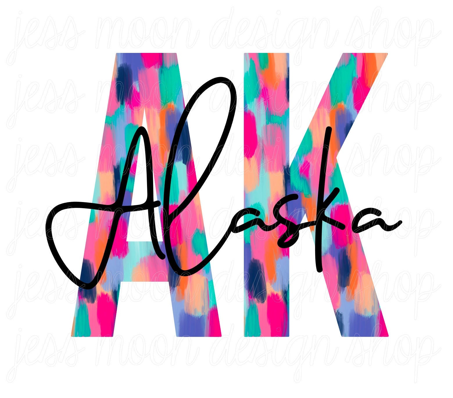 Alaska PNG Sublimation Design - DIGITAL DESIGN - Instant Download Sublimation Designs