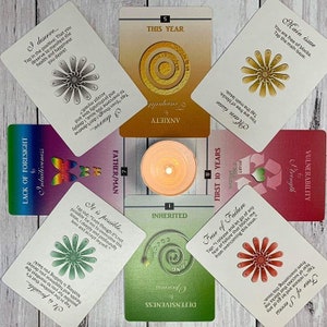 Kit divinatoire EFT - À utiliser avec la technique de libération des émotions, pour remplacer les tests musculaires, caractéristiques des chakras