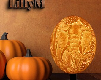 Geschnitzte Strausseneier Etsy