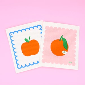 Eco-friendly sponge squares - set of 2