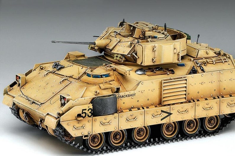 Pro Built Custom Model M2A2 Bradley 1/35 pre Order | Etsy
