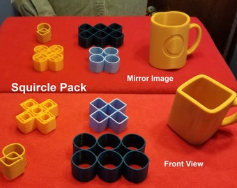 3D Printed Squircle Pack