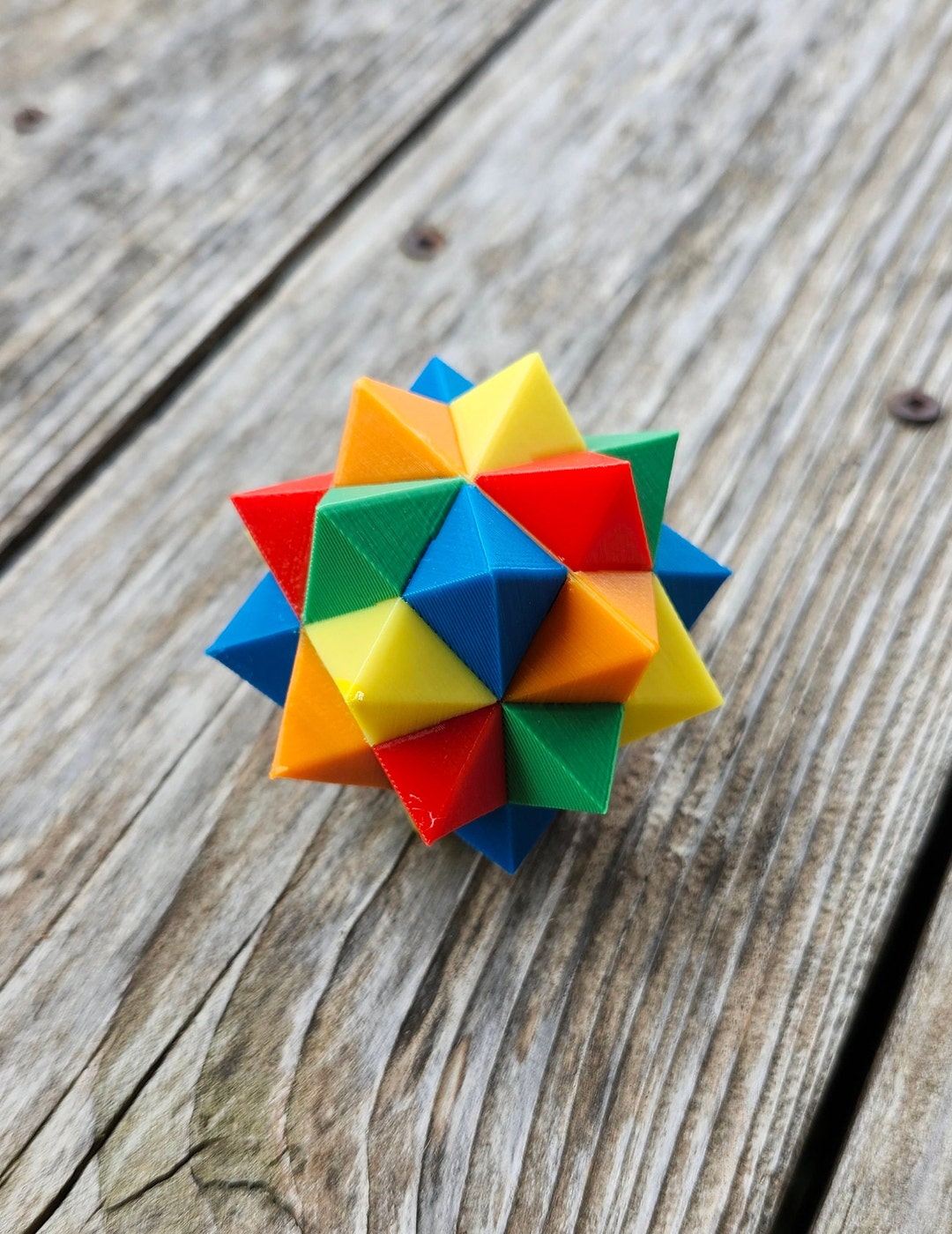 3D Printed 5-color 