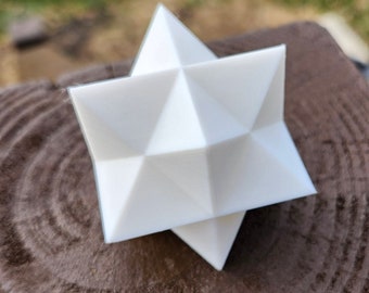 3D Printed "First Rhombic Dodecahedron" Polyhedral Stellation