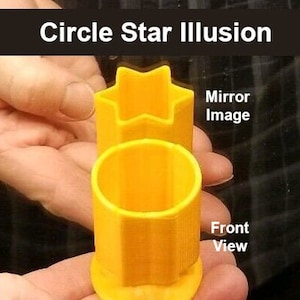 3D-geprinte cirkelsterillusie