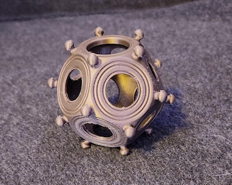 3Dプリントされたローマ十二面体 - Etsy 日本